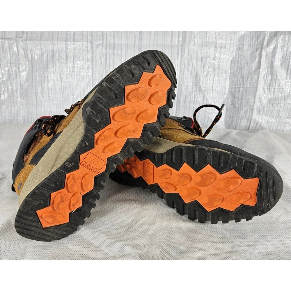Ozark Trail Men's 7 Redlined Mid Hiker Waterproof Hiking Trail All-Terrain Boots